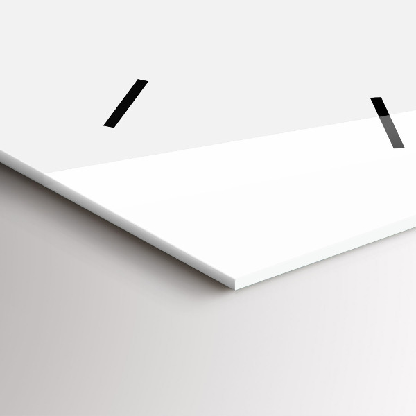 Vertikální skleněné hodiny Mořské oko