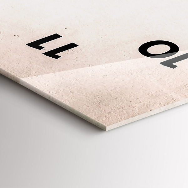 Vertikální skleněné hodiny Italské jízdní kolo