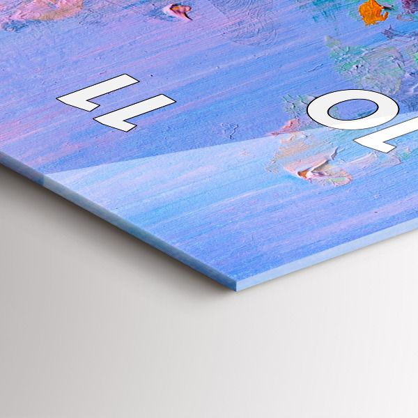 Vertikální nástěnné hodiny Květiny ve váze