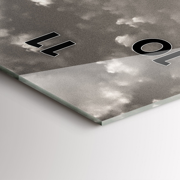 Vertikální skleněné hodiny Londýn Anglie Big Ben