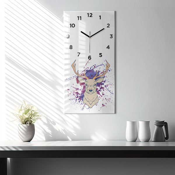 Vertikální skleněné hodiny Vektorová ilustrace jelena