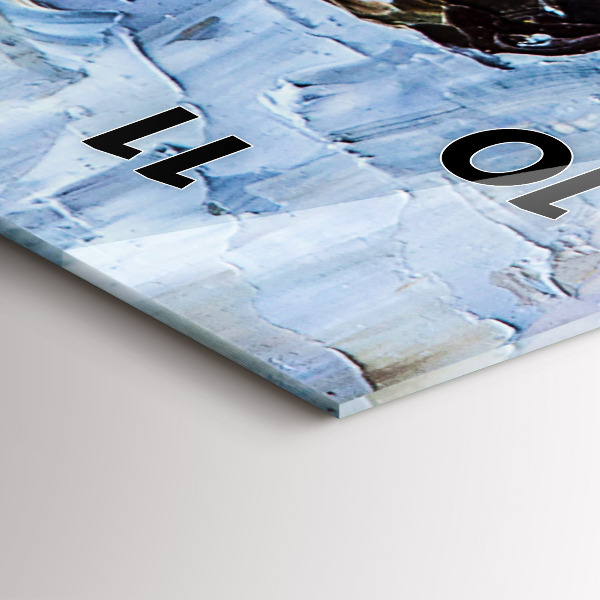 Vertikální skleněné hodiny Mladé baletky