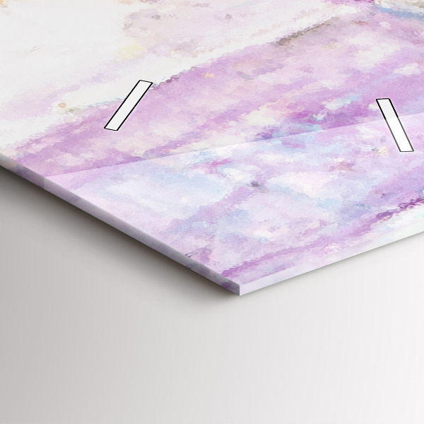 Vertikální skleněné hodiny Příprava baletky