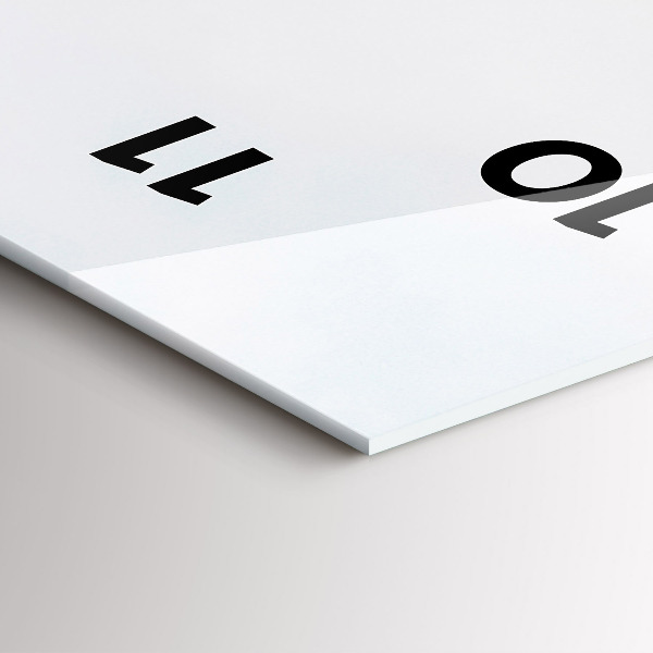 Vertikální skleněné hodiny Stará auta