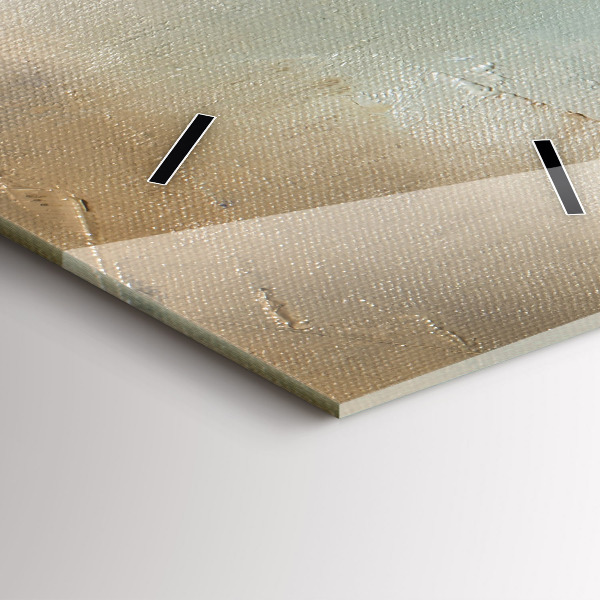 Vertikální skleněné hodiny Architektura města Paříže