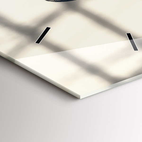 Vertikální skleněné hodiny Starobylá loď