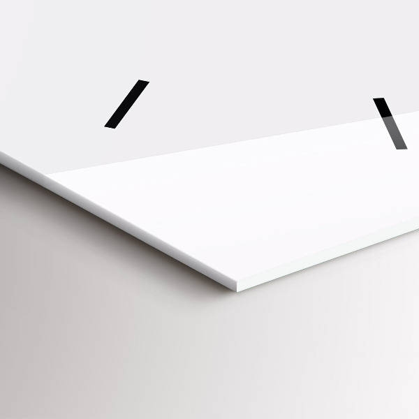 Vertikální skleněné hodiny Abstraktní pohoří