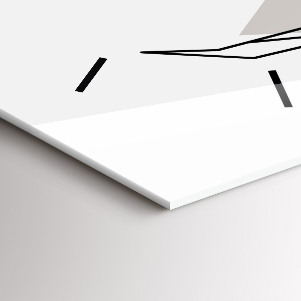 Vertikální nástěnné hodiny Sob skandinávský styl