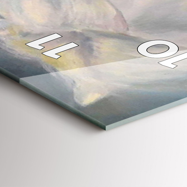 Vertikální nástěnné hodiny Krásná žena s koněm