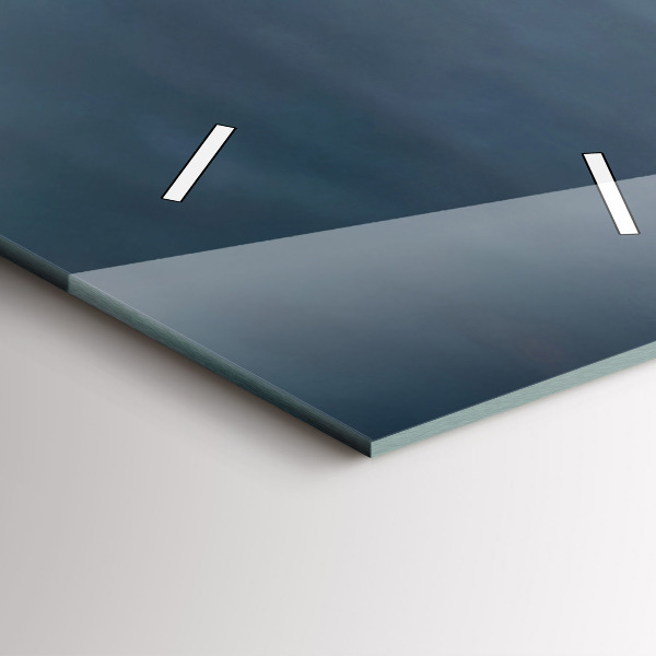 Vertikální nástěnné hodiny Muž na motorce