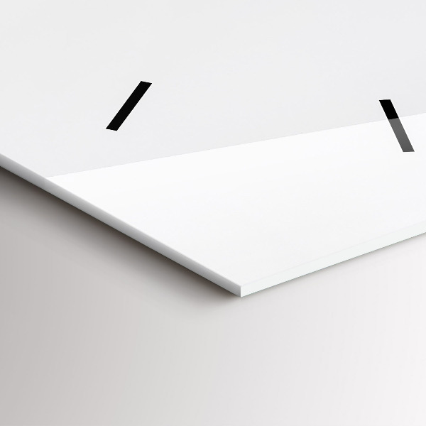 Vertikální skleněné hodiny Spící kočka a pes