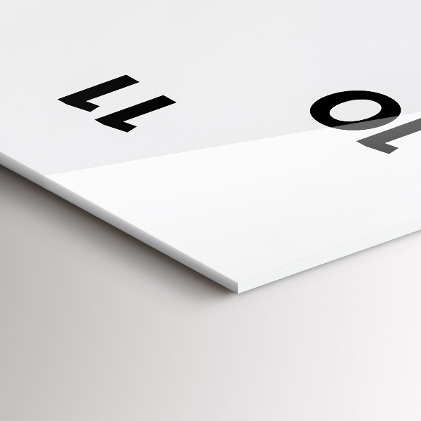 Vertikální skleněné hodiny Spící kočka a pes