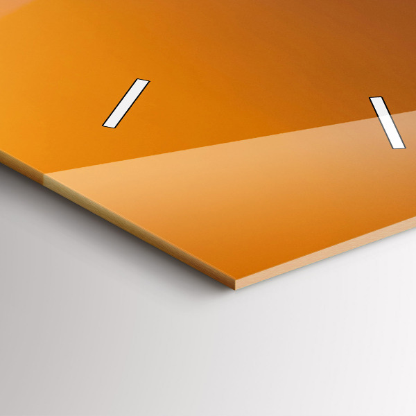 Vertikální nástěnné hodiny Osvětlená Eiffelova věž