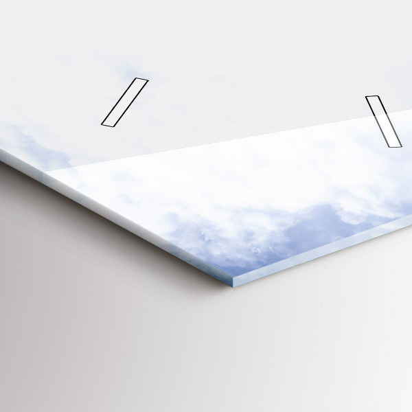 Vertikální nástěnné hodiny Morskie Oko v Tatrách