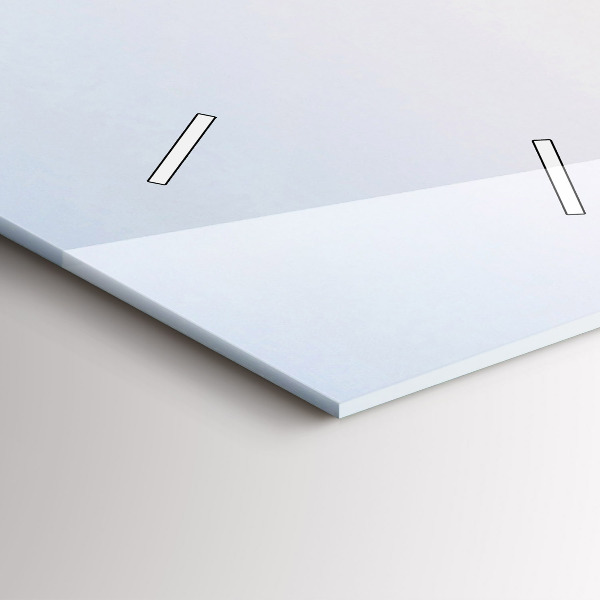 Vertikální nástěnné hodiny Jezero a hory