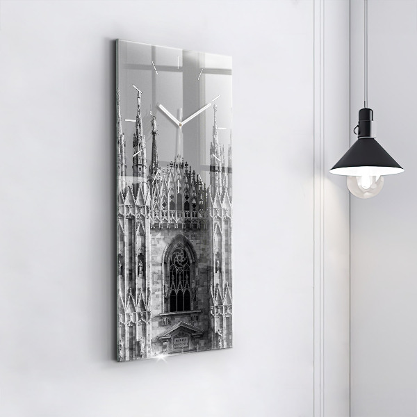 Vertikální nástěnné hodiny Katedrála Duomo Di Milano