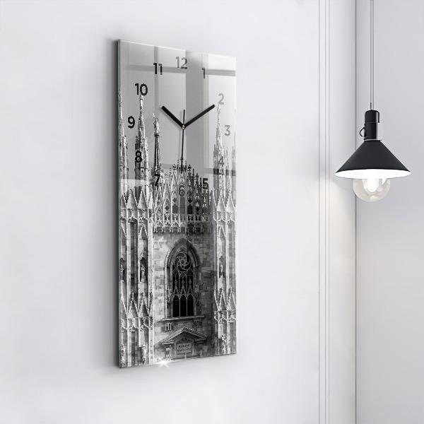 Vertikální nástěnné hodiny Katedrála Duomo Di Milano