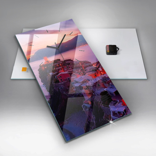 Vertikální nástěnné hodiny Titulky vzpomínek