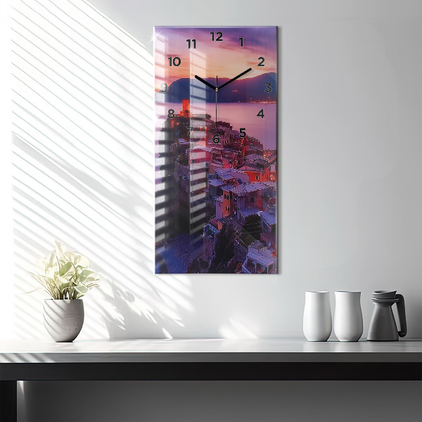 Vertikální nástěnné hodiny Titulky vzpomínek