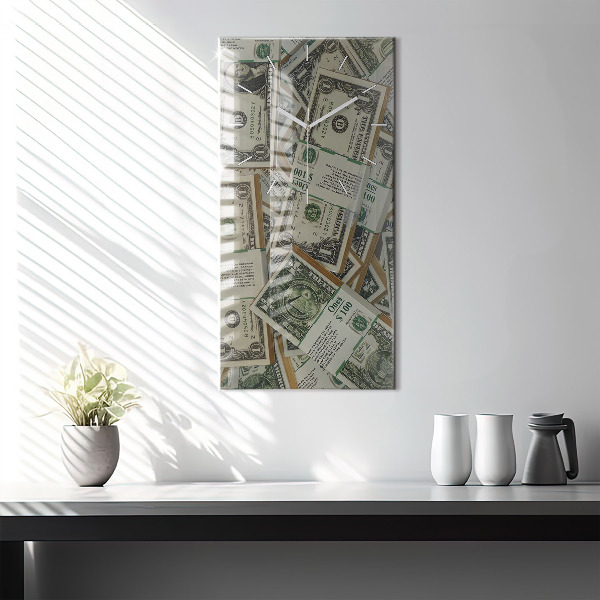 Vertikální nástěnné hodiny 1 americký dolar