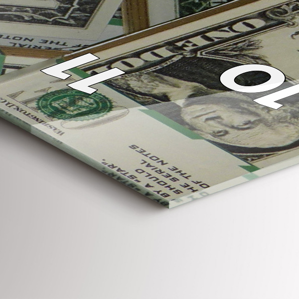 Vertikální nástěnné hodiny 1 americký dolar