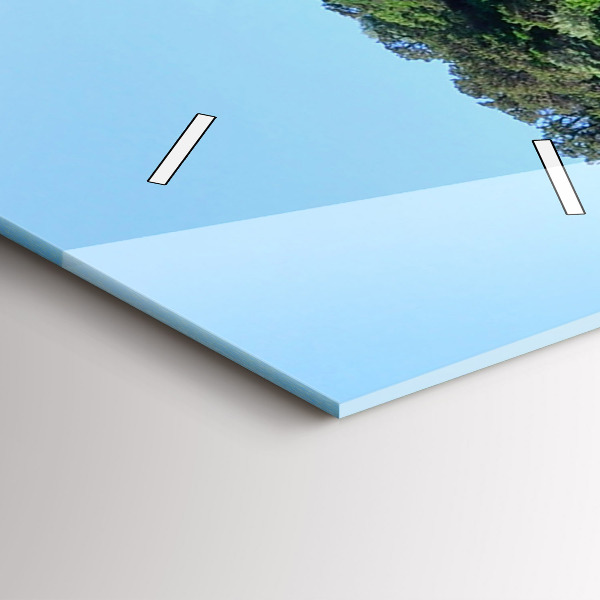 Vertikální nástěnné hodiny Podvodní jeskyně