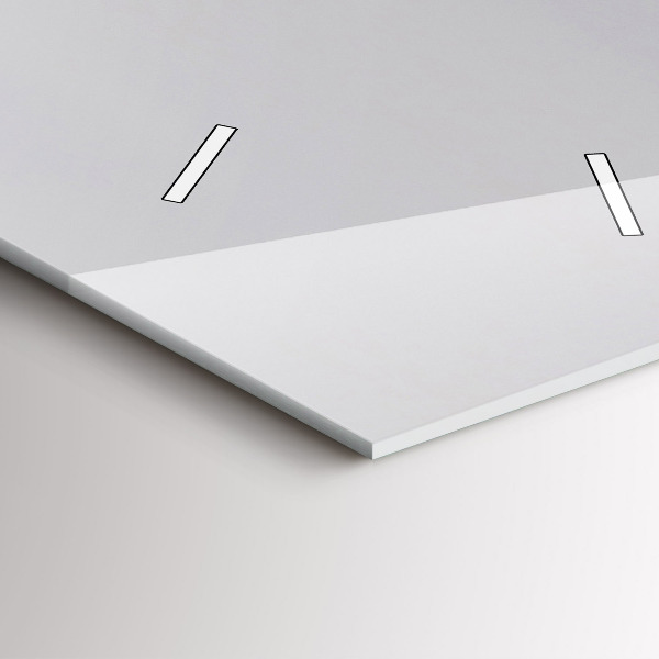 Vertikální nástěnné hodiny Výhled na Středozemní moře