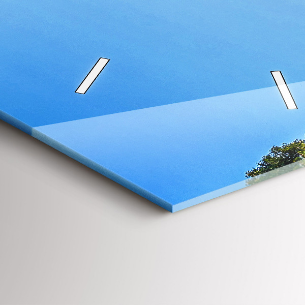 Vertikální skleněné hodiny Park Surat Thani v Thajsku