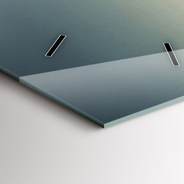 Vertikální skleněné hodiny Pohoří Bieszczady