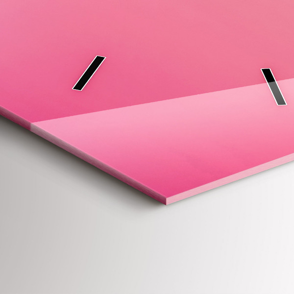 Vertikální skleněné hodiny Gradient oblohy a hor