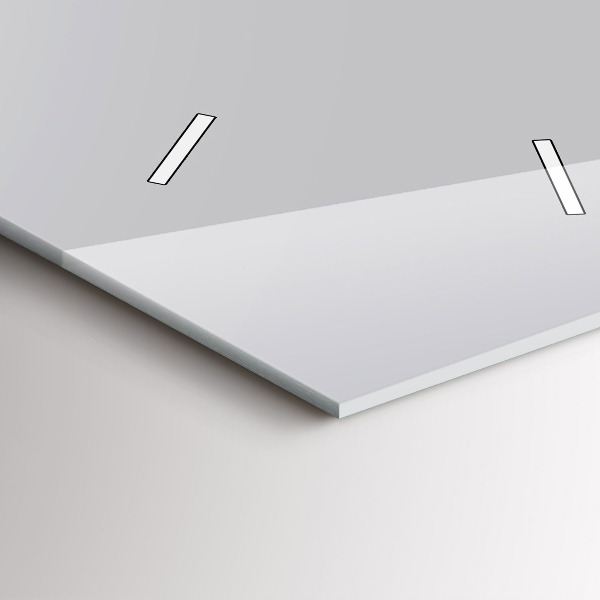 Vertikální nástěnné hodiny Barva světle šedá