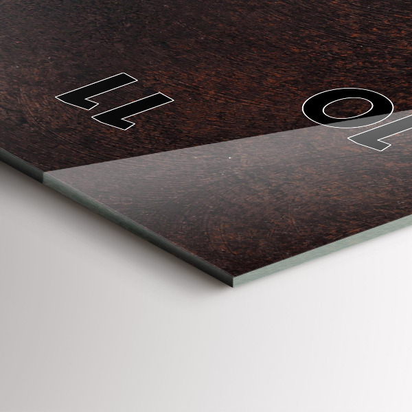 Vertikální nástěnné hodiny Šálek kávy