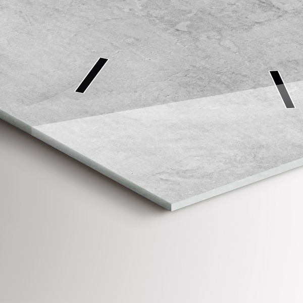 Vertikální nástěnné hodiny Kamenná zeď