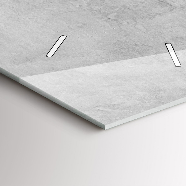 Vertikální nástěnné hodiny Kamenná zeď