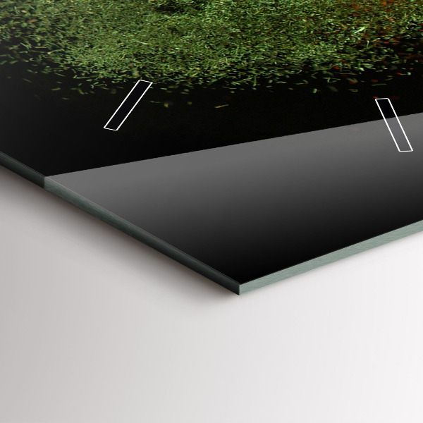 Vertikální nástěnné hodiny Rozsypané koření