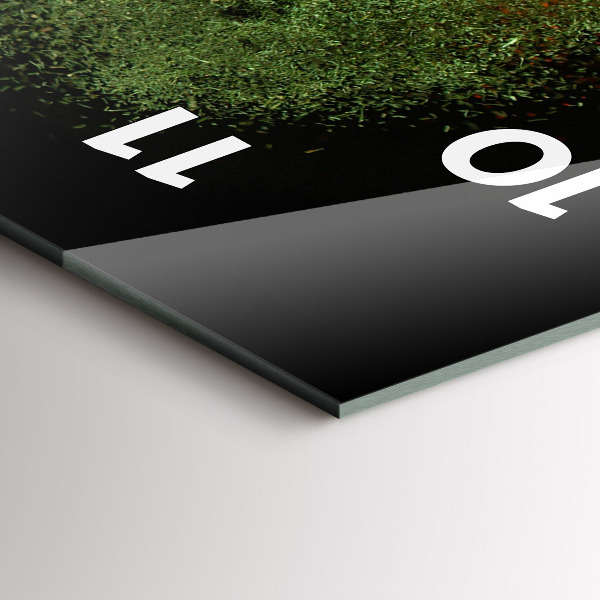 Vertikální nástěnné hodiny Rozsypané koření