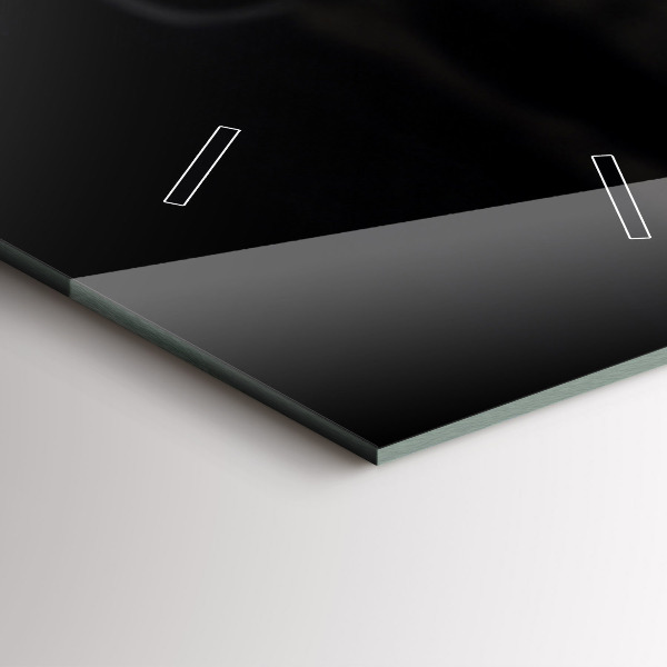 Vertikální nástěnné hodiny Šálek a kávová zrna