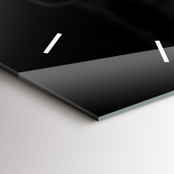 Vertikální nástěnné hodiny Šálek a kávová zrna