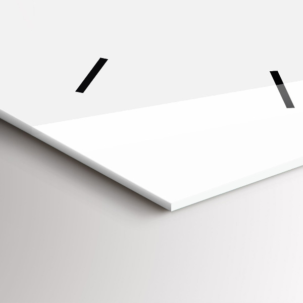 Vertikální skleněné hodiny Zlatá abstrakce