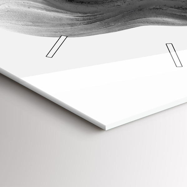 Vertikální skleněné hodiny Stará socha anděla