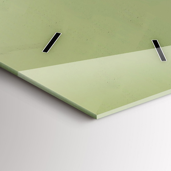 Vertikální skleněné hodiny Grafický los