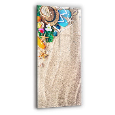 Vertikální skleněné hodiny Doplňky na dovolenou