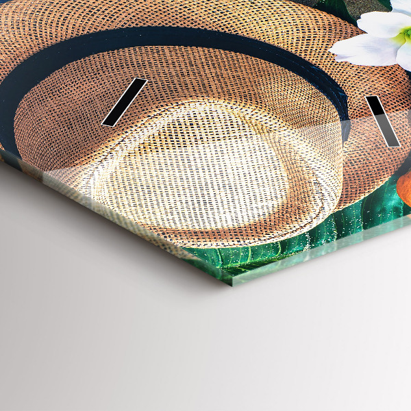 Vertikální skleněné hodiny Doplňky na dovolenou