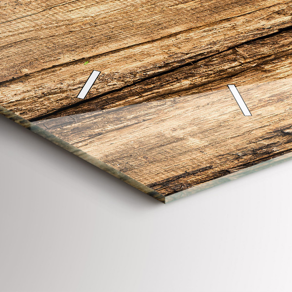 Horizontální hodiny na skle Lžičky plné koření