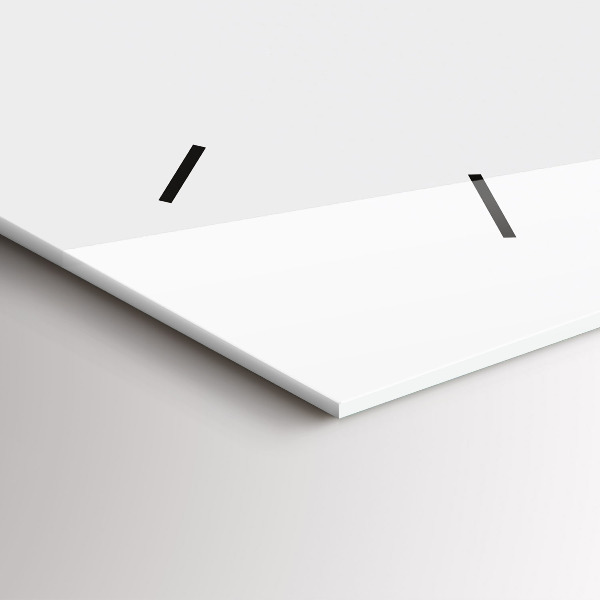 Horizontální hodiny na skle Poslední dny prázdnin Móda