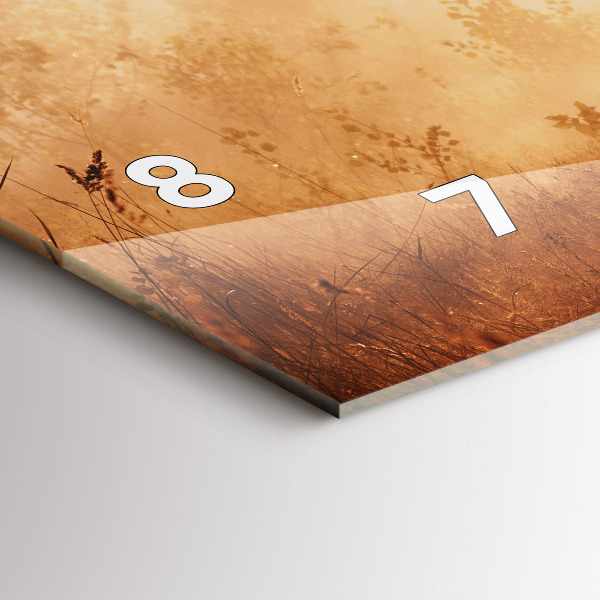 Horizontální hodiny na skle Námořní pěchota Spojených států