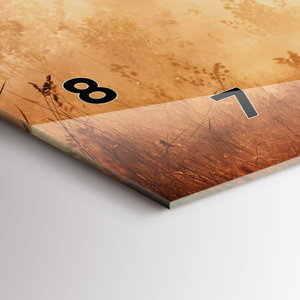 Horizontální hodiny na skle Námořní pěchota Spojených států