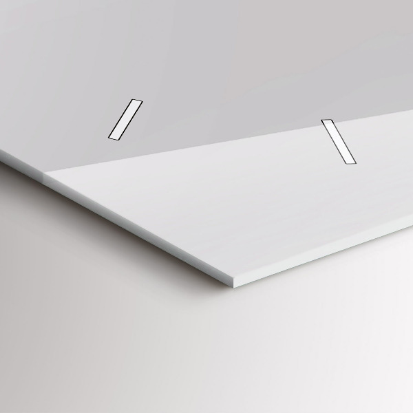 Horizontální skleněné hodiny na stěnu Sbírka zvířecího umění