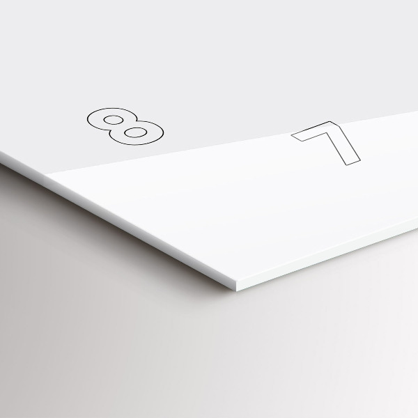 Horizontální hodiny na skle Barevná abstraktní ilustrace