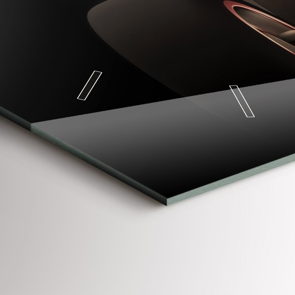 Horizontální hodiny na skle Staré historické auto